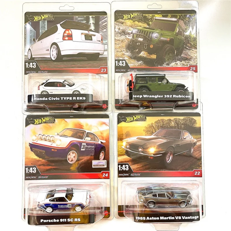 

Hot Wheels масштаб 1:43 Mercedes AMG Nissan Civic EK Mustang Jeep модель автомобиля из сплава Коллекционная игрушка для фанатов культуры автомобиля