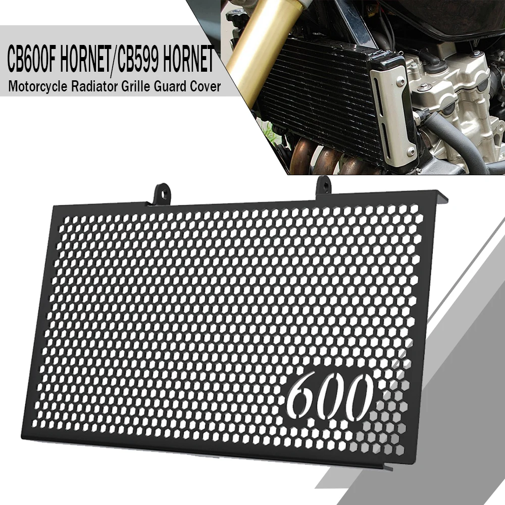 CB 599 Hornet Motorcycle Radiator Grille Guard Cover For Honda CB600F CB599 CB 600 F CB 600F Hornet 2007-2013 2012 2011 2010 09