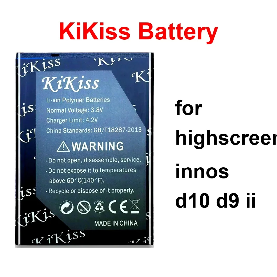 

Mobile Phone Battery Stable BP-5X-I BP-10X-I BP-7D-I 4200-7600Mah For Highscreen Innos D10 D9 II