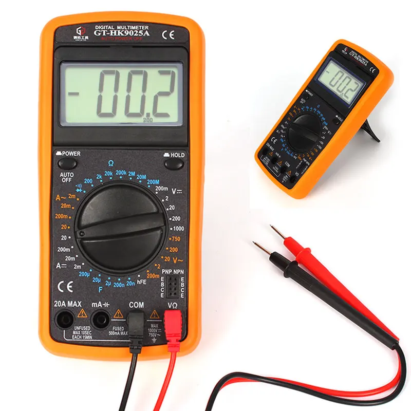 Tll Gangtuo Electrical Digital Multimeter Electronic High-Precision Pointer Multimeter Including Pen-Shape Meter