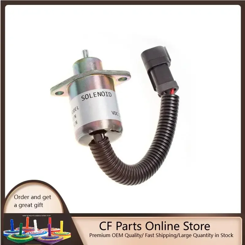 

Fuel Shutoff Solenoid 2848A278 Fit for Perkins CAT 246 Skid Steer UB704 Engine