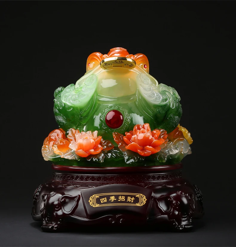 Asia HOME Store shop company business Prosperity Recruit money GOOD luck ZHAO CAI Fortune JIN CHAN FENG SHUI talisman statue