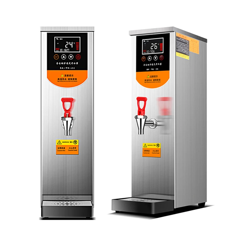 التجارية موزع مياه الشرب الساخن الكهربائية مقهى الشاي متجر غلاية مياه لحظة الغليان آلة تسخين المياه ، 220 فولت