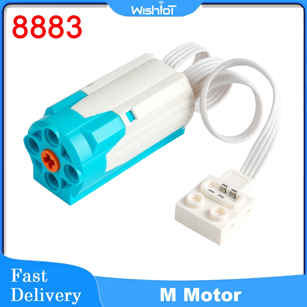 

M Motor 8883 MOC Building Blocks Technical Parts Power Function Multi High Speed PF Sets Brick Toys DIY Motor for legoeds