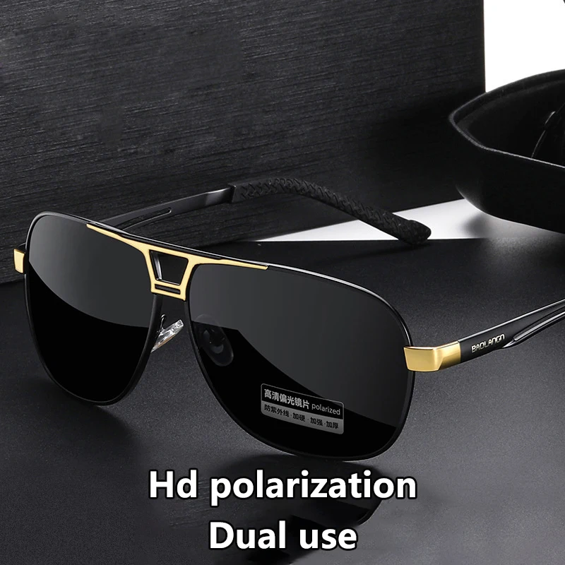 Fashion Photochromic Male Eyewear New Men's Polarized Sunglasses Vintage Men's Driving Sunshade Sun Glasses UV400 Gafas De Sol