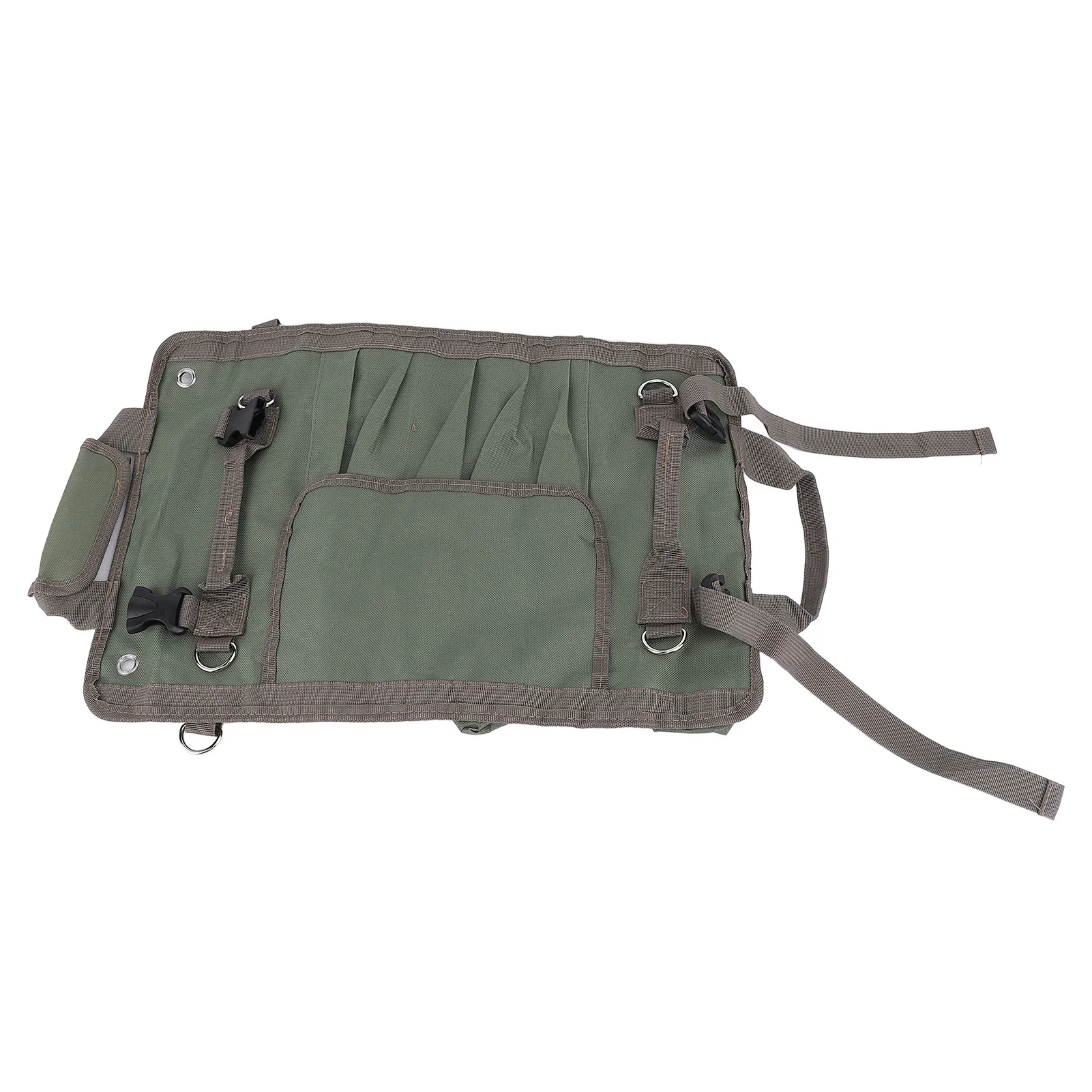 オックスフォード生地ロールツールバッグ多目的オーガナイザーバケツハンドバッグカーキットラップロール収納ケースツールオーガナイザー