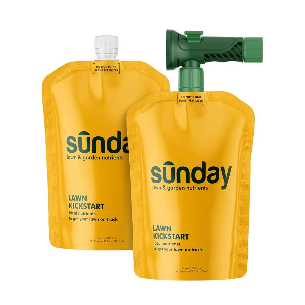 

Средство для стимуляции роста травы, 42,3 унции x 2 - Удобрение для здоровья газона - В комплекте распылитель - Охватывает площадь 10 000 кв. футов - Быстрое применение за 15 минут