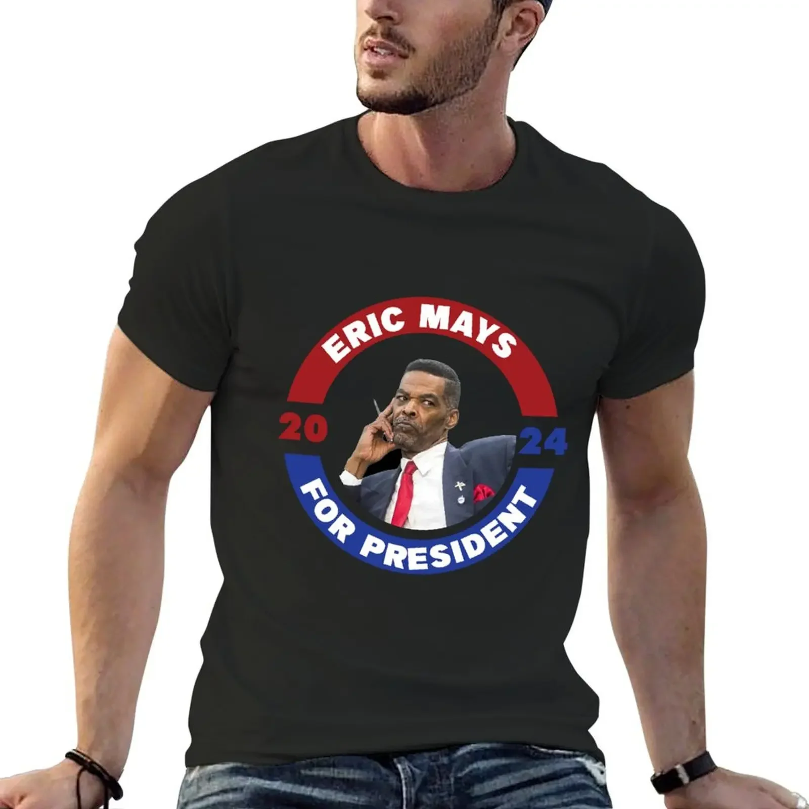 eric-mays-point-of-order-president-2024 T-Shirt custom t shirt Aesthetic clothing anime t shirts mens graphic t-shirts anime