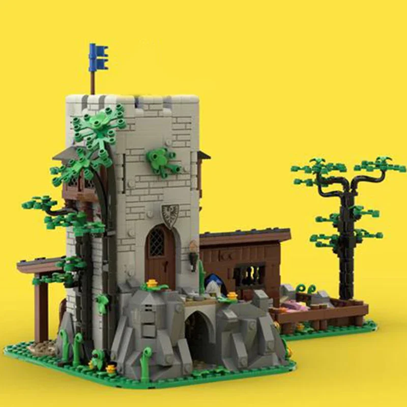 Moc Building Blocks Military Model Eagle Watchtower Technical Bricks DIY Assembly Construction Toys For Childr Holiday Gifts