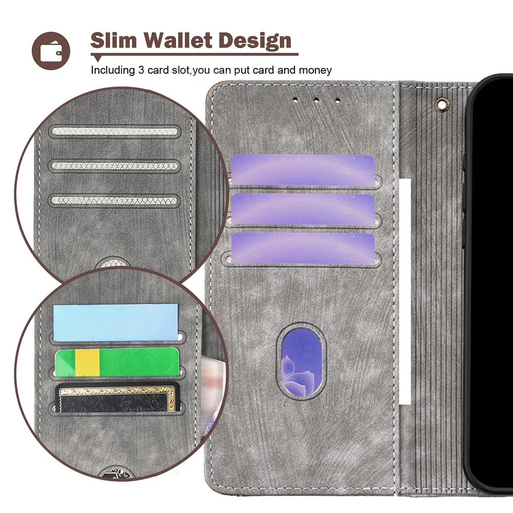 Wallet Case For Xiaomi Mi 15 14 Ultra 13 12 11 Pro 12s 12t 13t Pro Magnetic Flip Phone Cover 11 11I 10 10T Magnetic Leaher Coque view 5