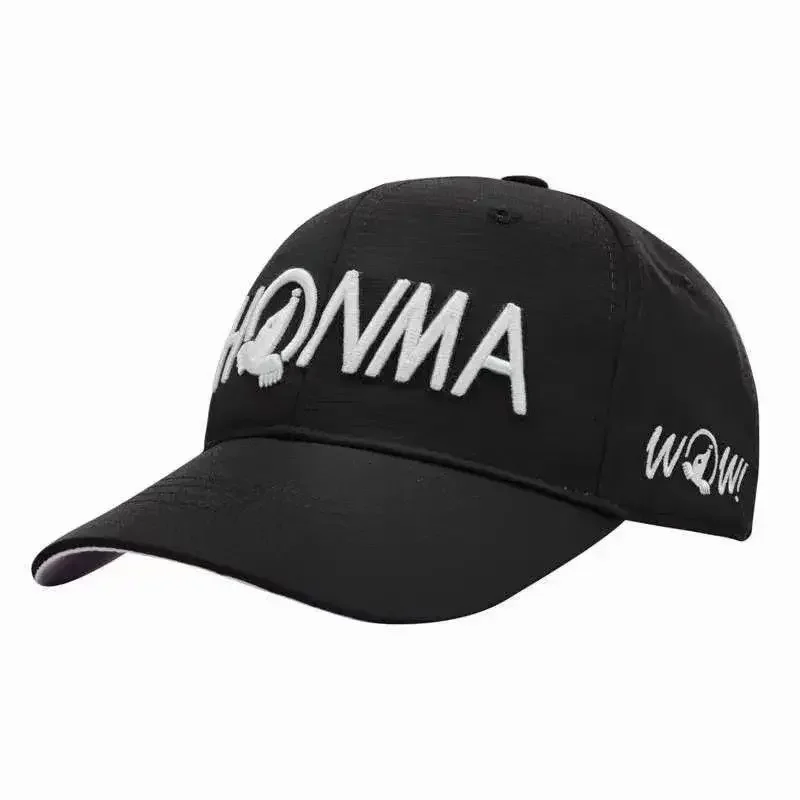 Fashion Embroidery Casual Flat Cap Men's Golf Wear 2026 Summer New Golf Cap Outdoors Sunscreen Sun Hat Women Sports Caps view 5