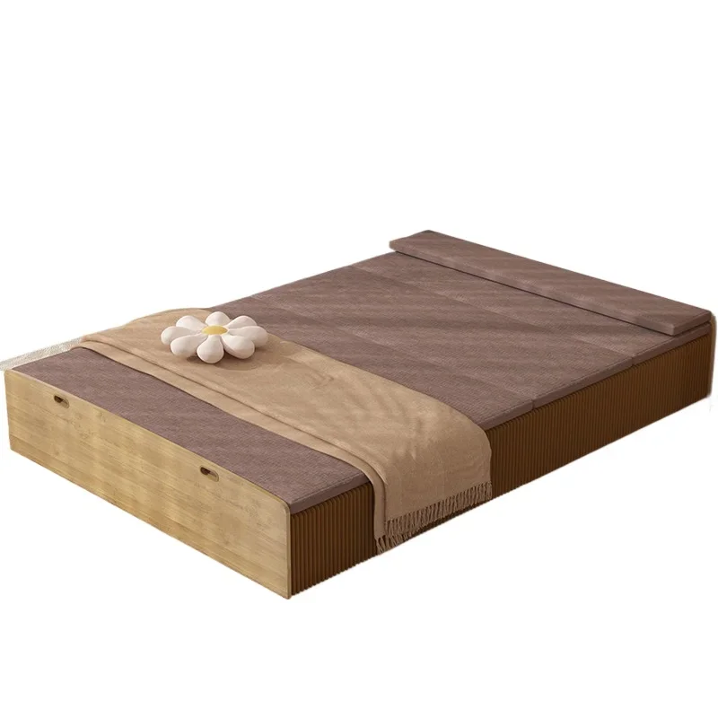 

Home foldable bed lunch break retractable portable outdoor camping bed escort folding