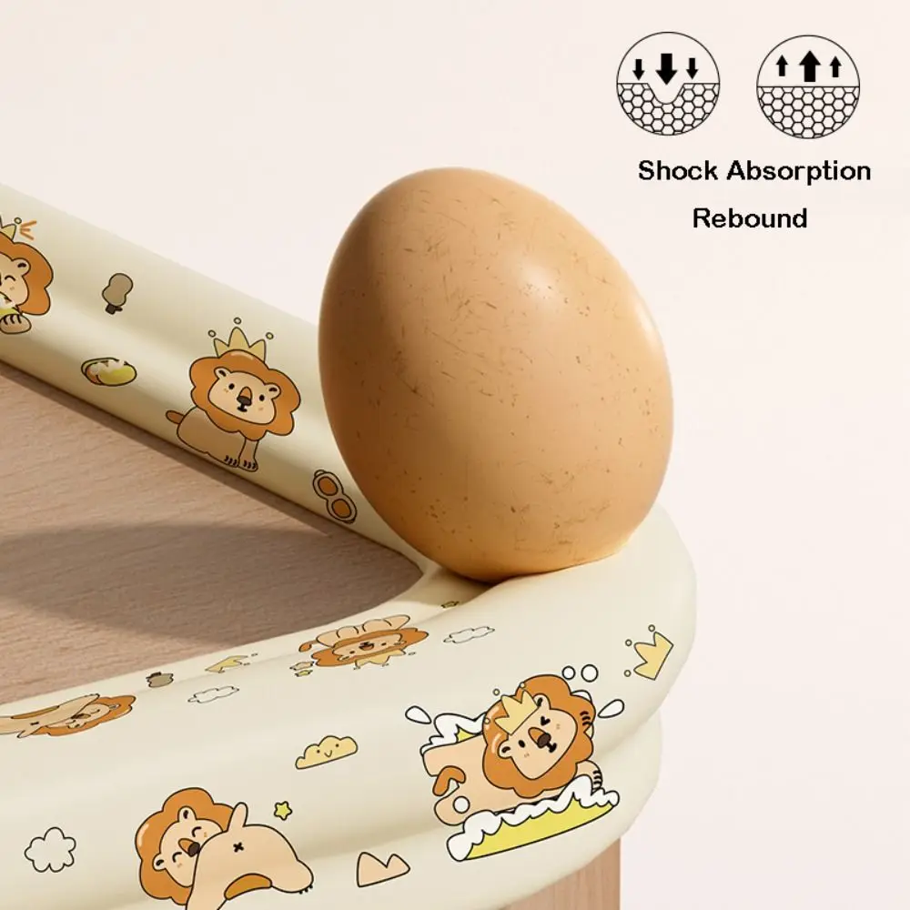 2m Desk Edge Guard Strip Baby Safety Cartoon Digital Pattern Anti Collision Cushion Soft Thickend Wall Corner Protector Children