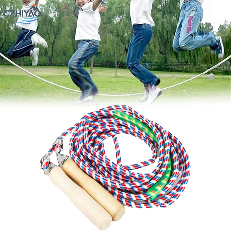 

CZHIYAO 1 PC Long Jump Rope Pairs Are Suitable For Gaming Jump Rope Multiplayer Groups Schools Companies Fun Games Agile Games