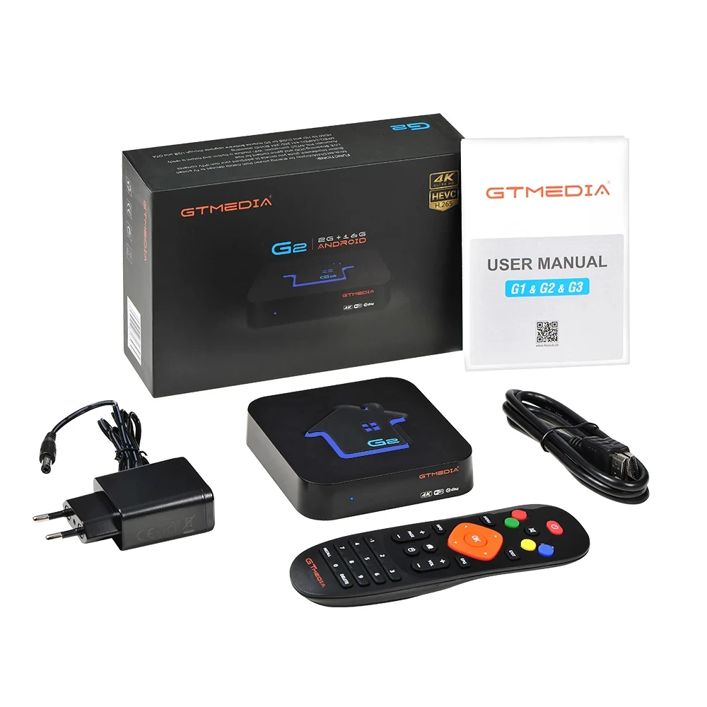 GTMEDIA G2 artı akıllı TV kutusu Android11 Amlogic 905W2 4K UHD 2GB 16G Media Player Media Player GTplayer sistemi GT UI