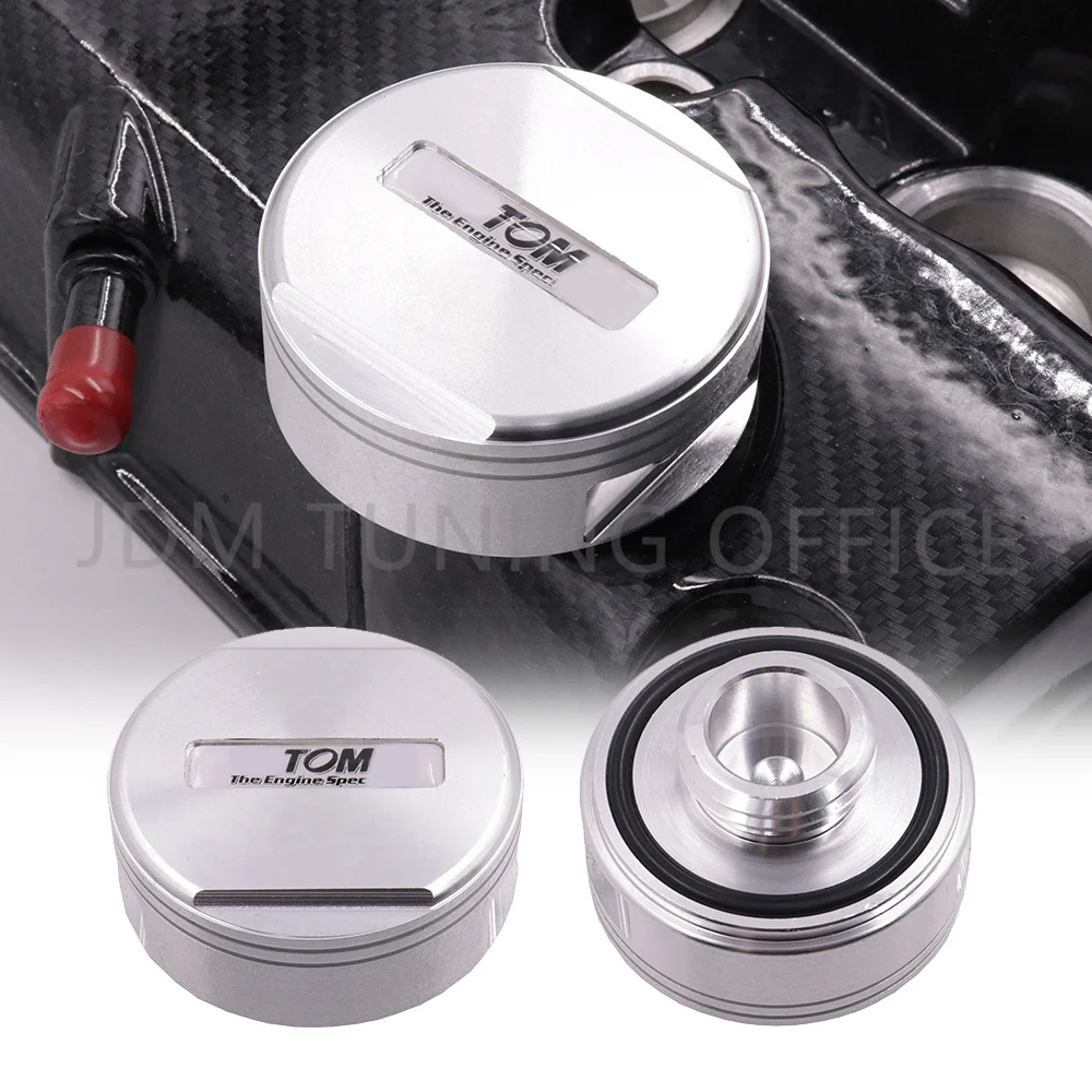 Car Styling Aluminum Engine Tank Racing Tomei Oil Cap  Filler Cap JDM Car Machine Oil Cover For Honda Toyota Nissan Mitsubishi