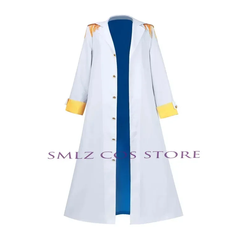 

zizi 2025 Anime Borsalino Cosplay Costume Admiral Kizaru Cloak And Uniform Suit Halloween Navy General Performance Costumes