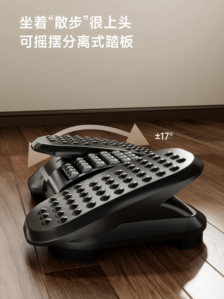 Ergonomic Foot Rest for Office Desk Anti-Slip Foot Stool with Adjustable Height Under Desk Leg Rest for Varicose Vein Prevention