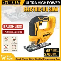 Dewalt 2700RPM Brushless Curve Saw 20V Cordless Electric Jig Saw Portable Multifunction Adjustable Woodworking Power Tool
