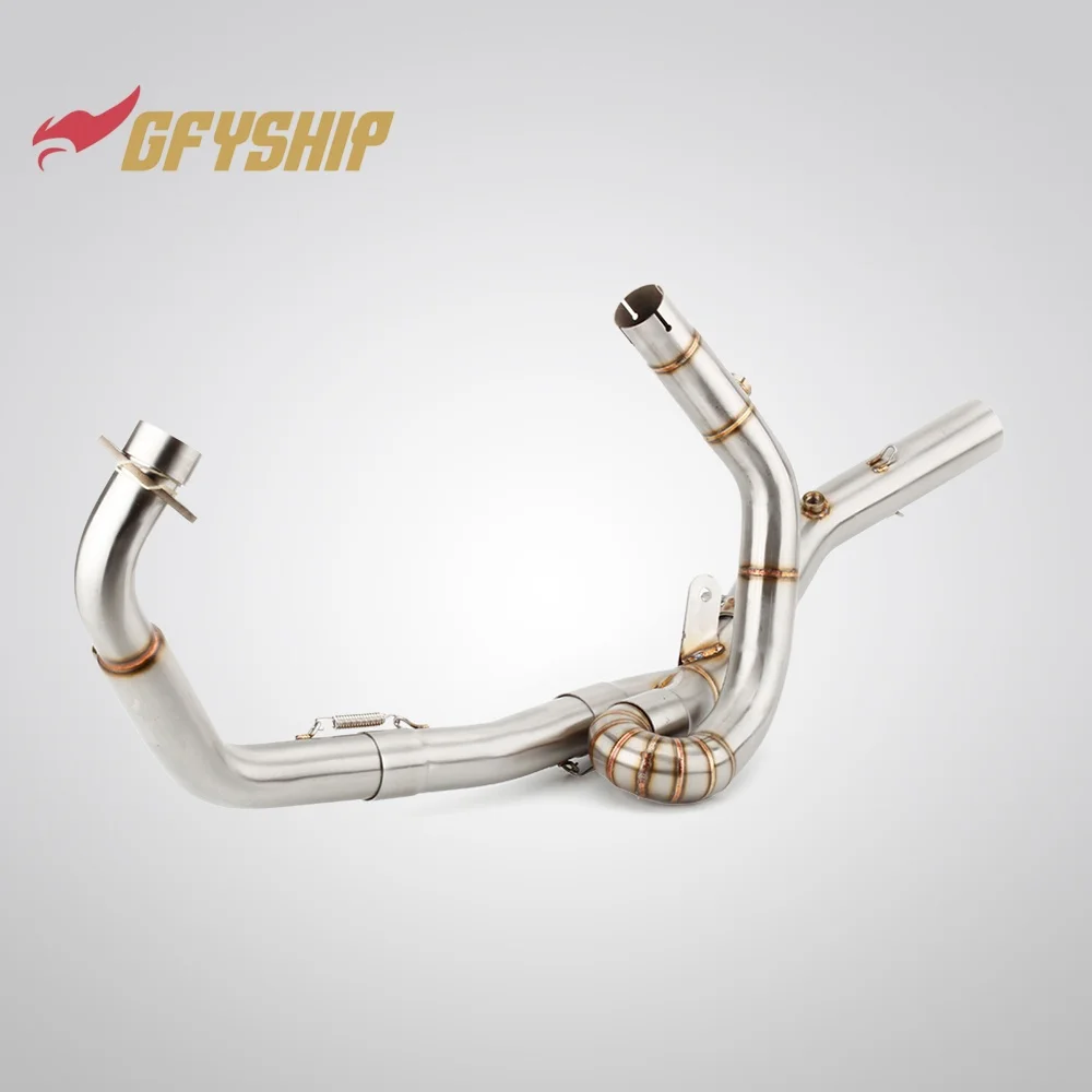 Motorcycle Exhausts Middle Link Pipes Slip-on For SUZUKI SV650 SV 650 S 2003 2004 2005 2006 2007 2008 2009 2003-2015 view 5