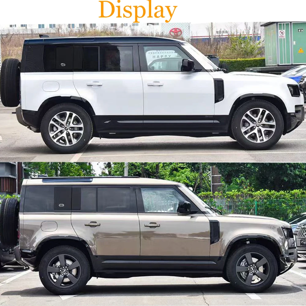 Door Window C Pillar Post Panel Cover Trim for Land Rover Defender 110 130 2020-2024  Protective Panel Cover