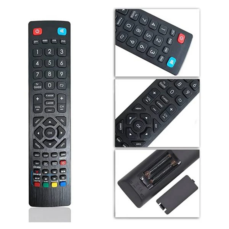 For Blaupunkt LCD Smart TV Replacement Remote Control- No Setup Required Blaupunkt Universal Remote Control