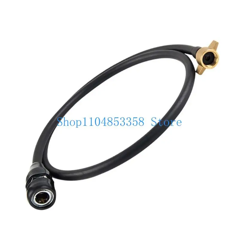 

652F Upgraded Connecting Pipe for Air M16x1.5 Screw Easy Installation High-pressure Resistant Rubber Pipe