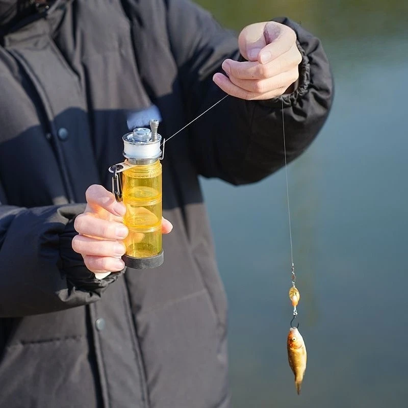 

Outdoor Fishing Bottles, Camping Fishing Gear and Supplies Storage Boxes, Fishing Hooks