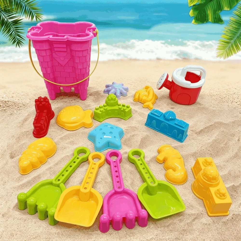 Children's Beach Toys, Outdoor Water Play and Sand Digging Tools, Parent-child Beach Buckets, Boys and Girls' Toys
