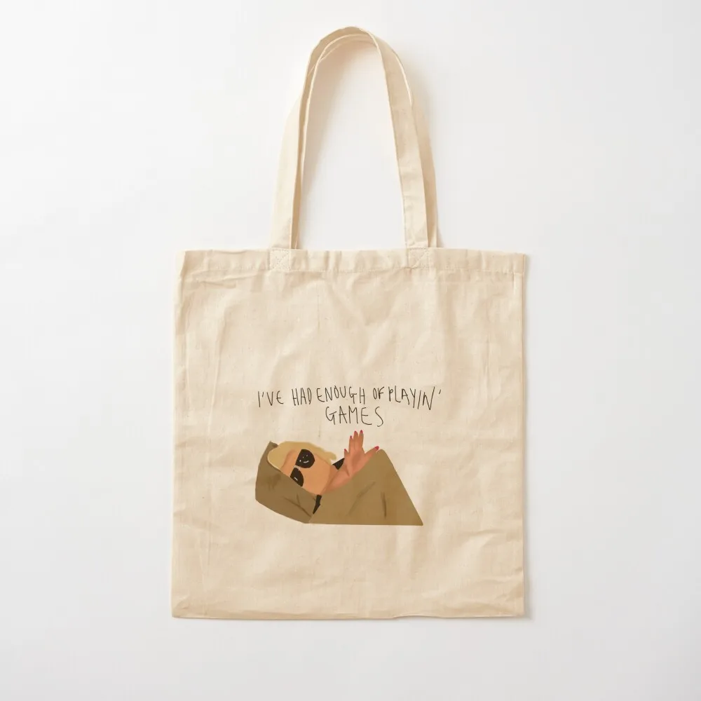 Gemma Collins Had enough of playing games Tote Bag tote bag men's ecological bags Canvas Tote Bag