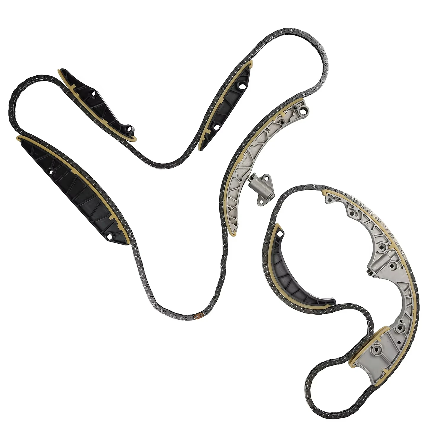 REVO 719693 Kit de cadena de distribución para motor A4 A6 VW TOUAREG CJMA/CRCA/CNRB 3,0 OE 059109252A 059109229S 059109467T 059109507R