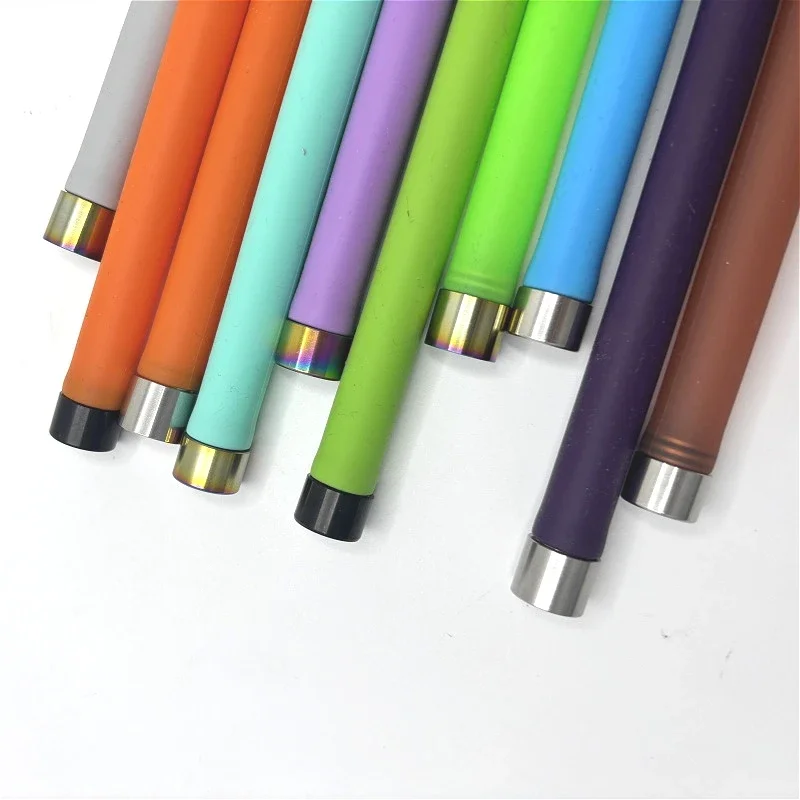 810 الفولاذ المقاوم للصدأ مع شاشة مرشح بالتنقيط تلميح، زيت مضاد للانفجار الفولاذ المقاوم للصدأ بالتنقيط تلميح القش المشترك 2 قطعة/الحزمة #4