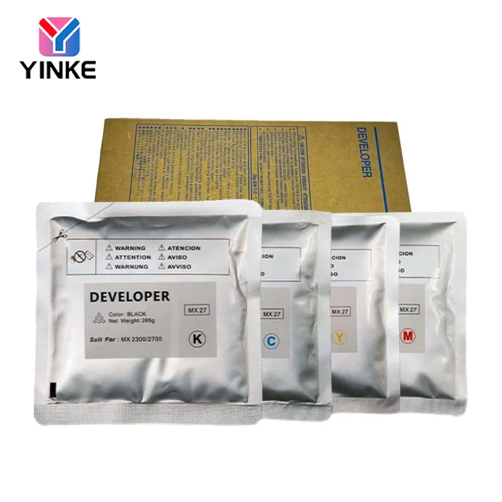265g MX27 Developer Powder For Sharp MX2300 MX2700 OEM Quality Developer Compatible Carrier 1bag