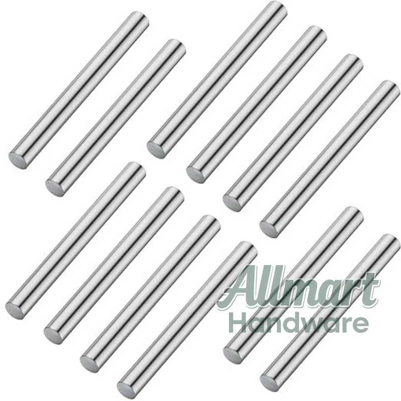 

12 шт. цинковых прутков, круглые стержни из чистого цинка для промышленной антикоррозийной защиты, анодов и лабораторных исследований