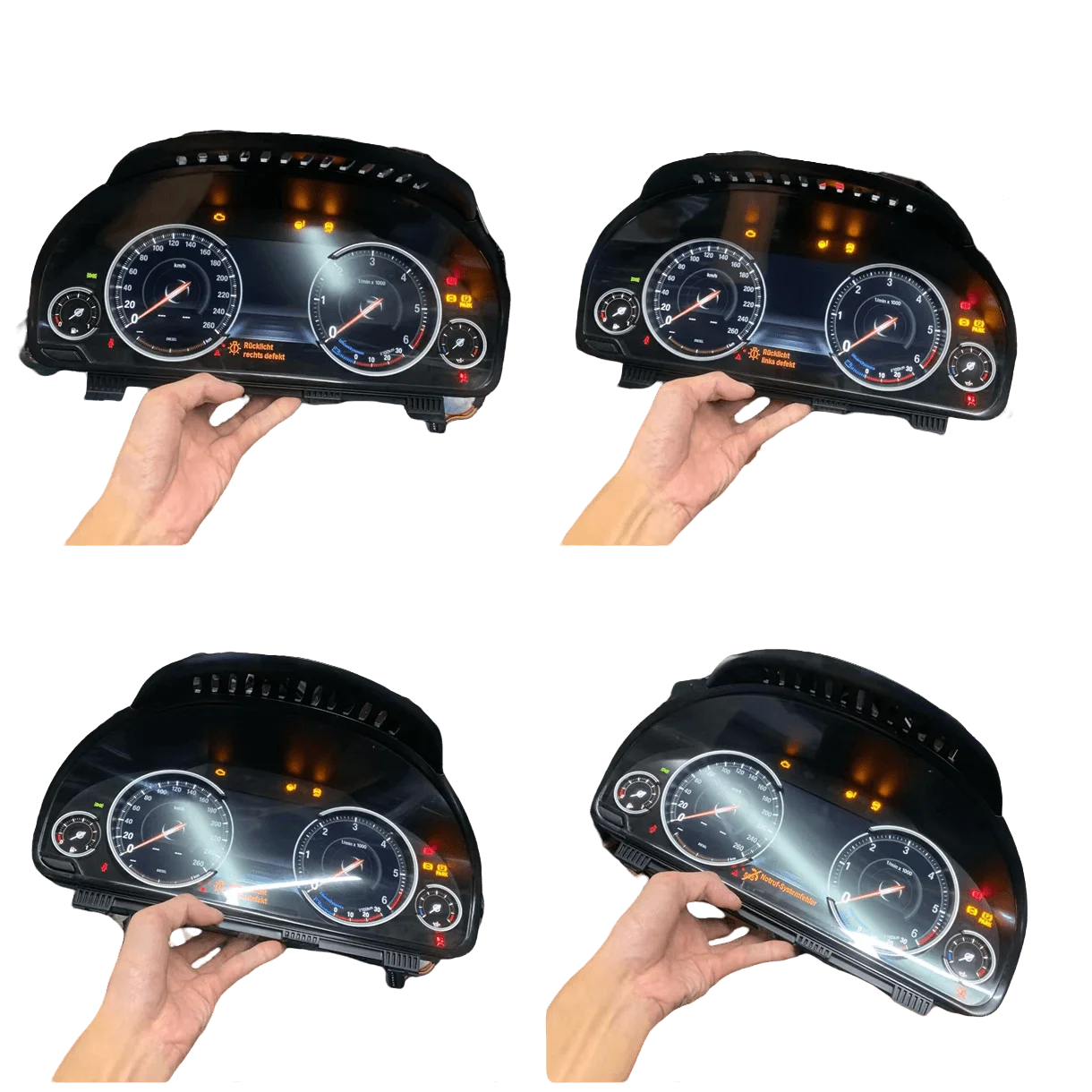 For 5 Series F10 6 Series F12 7 Series F01 X3F25 X4F26 X5F15 X6F16 Used 12-Inch HD Full LCD Instrument Panel