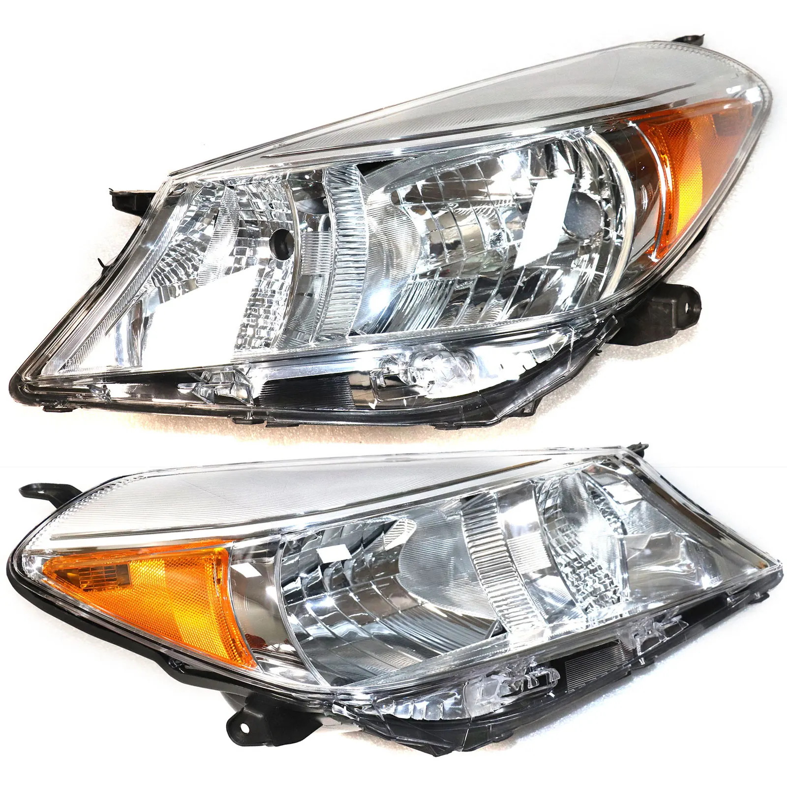 

[Left or Right] Side Headlight For 2012 2013 2014 Toyota Yaris/ Vitz Front Headlight Halogen Clear Headlamp Assembly