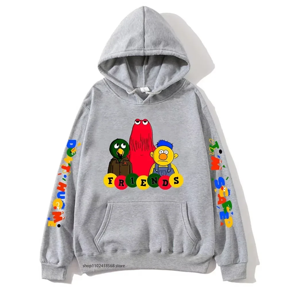 2025 Meme-dont Hug Me Im Scared Hoodies Cartoon Graphic Sweatshirts for Women Men's Unisex Sudaderas Boys_girls Clothing Y2k