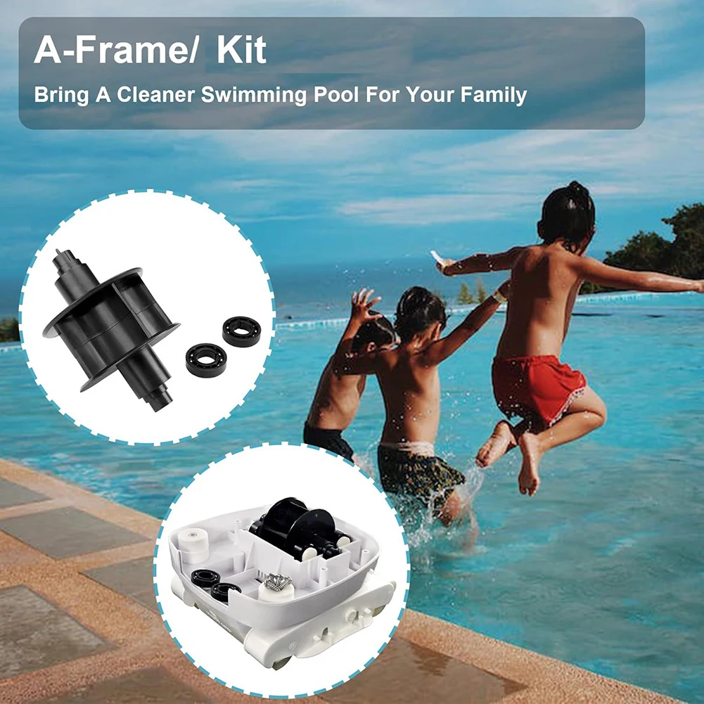 White Pool Cleaner A-frame Debris Handling System Comprehensive Maintenance Solution Efficient Contaminant  White