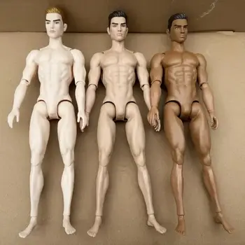 BJD nahý mužský model 1/6, pohyblivý kloub, sval, akční panenka, příslušenství, DIY kreslení, držení těla, referenční panenka, okolí 6 nejlepší prodej BJD panenka mužská nahá - №4