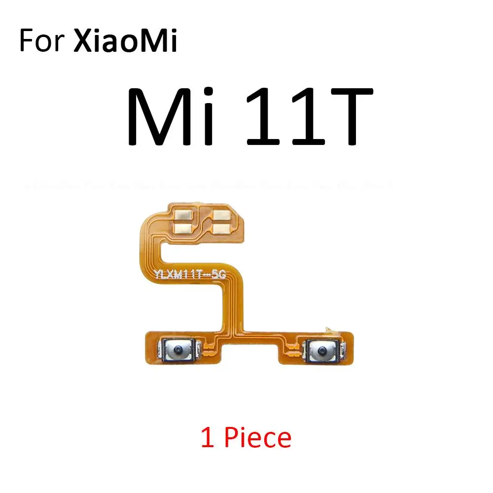 Volume Button Power Switch On Off Key Ribbon Flex Cable For XiaoMi Mi 11 11i 11T 11X Pro Lite Ultra 5G NE Global Repair Parts