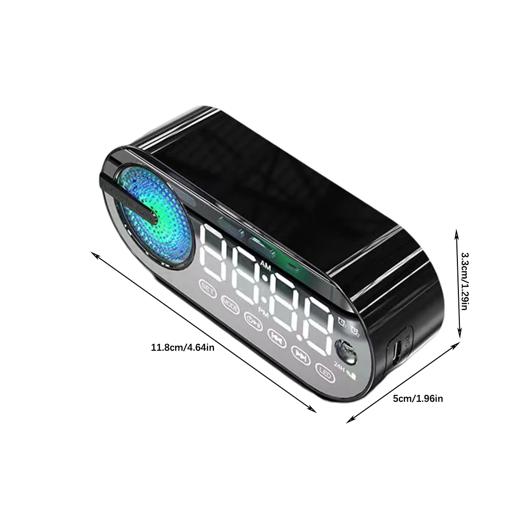 Stereo Colorful Bass Smart Stereos Desktop Multifunctional FM Radio