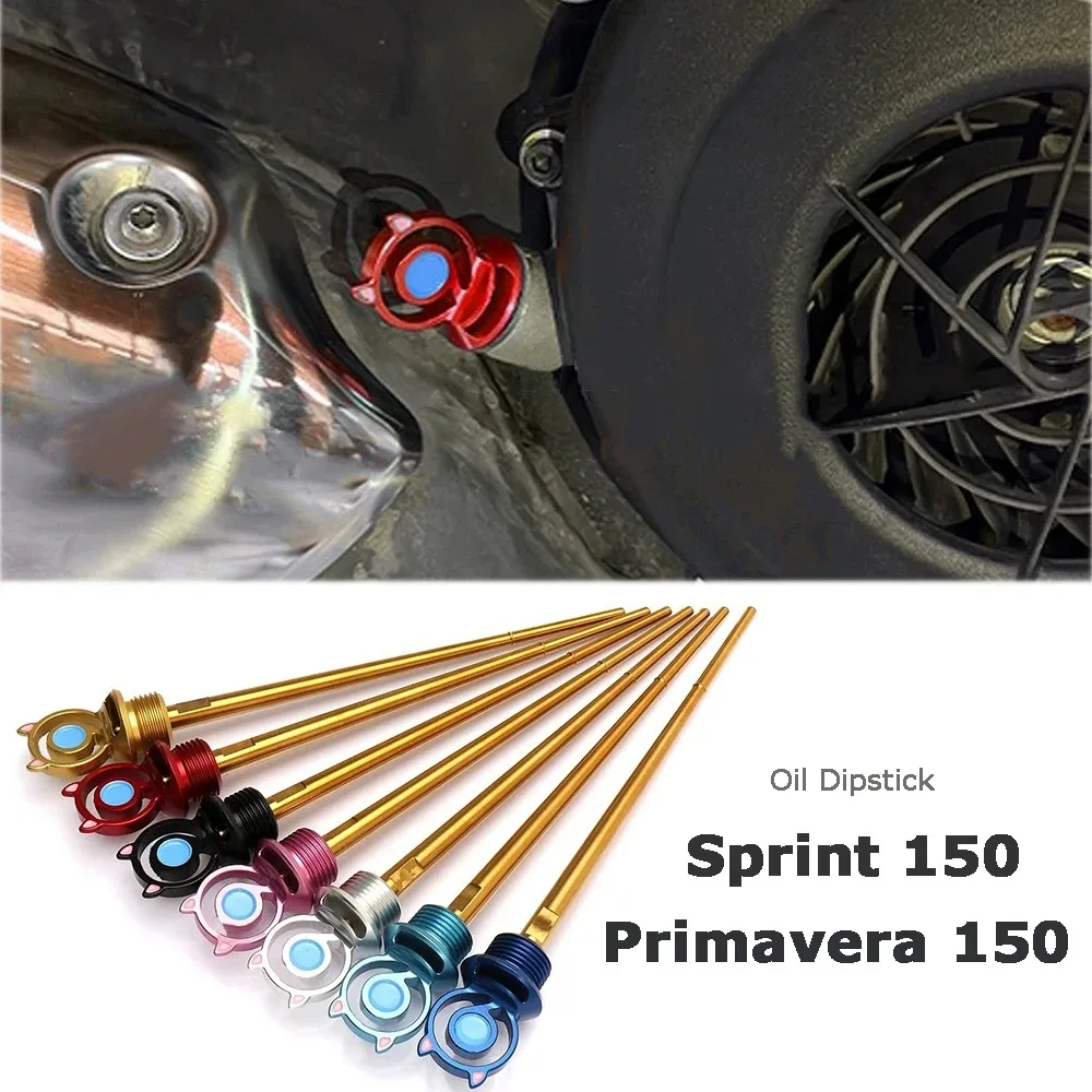 

Engine Oil Dipstick Kit For Vespa Primavera 150 Sprint 150 PRIMAVERA SPRINT 150 Motorcycle Oil Check Stick Dipstick Gauge