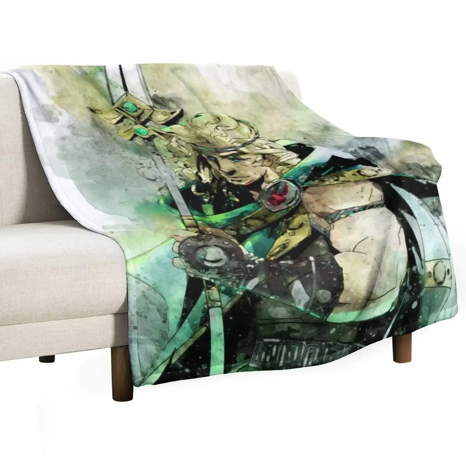 Achilles - Hades (Watercolor) Throw Blanket Summer Beddings Plaid on the sofa Blankets