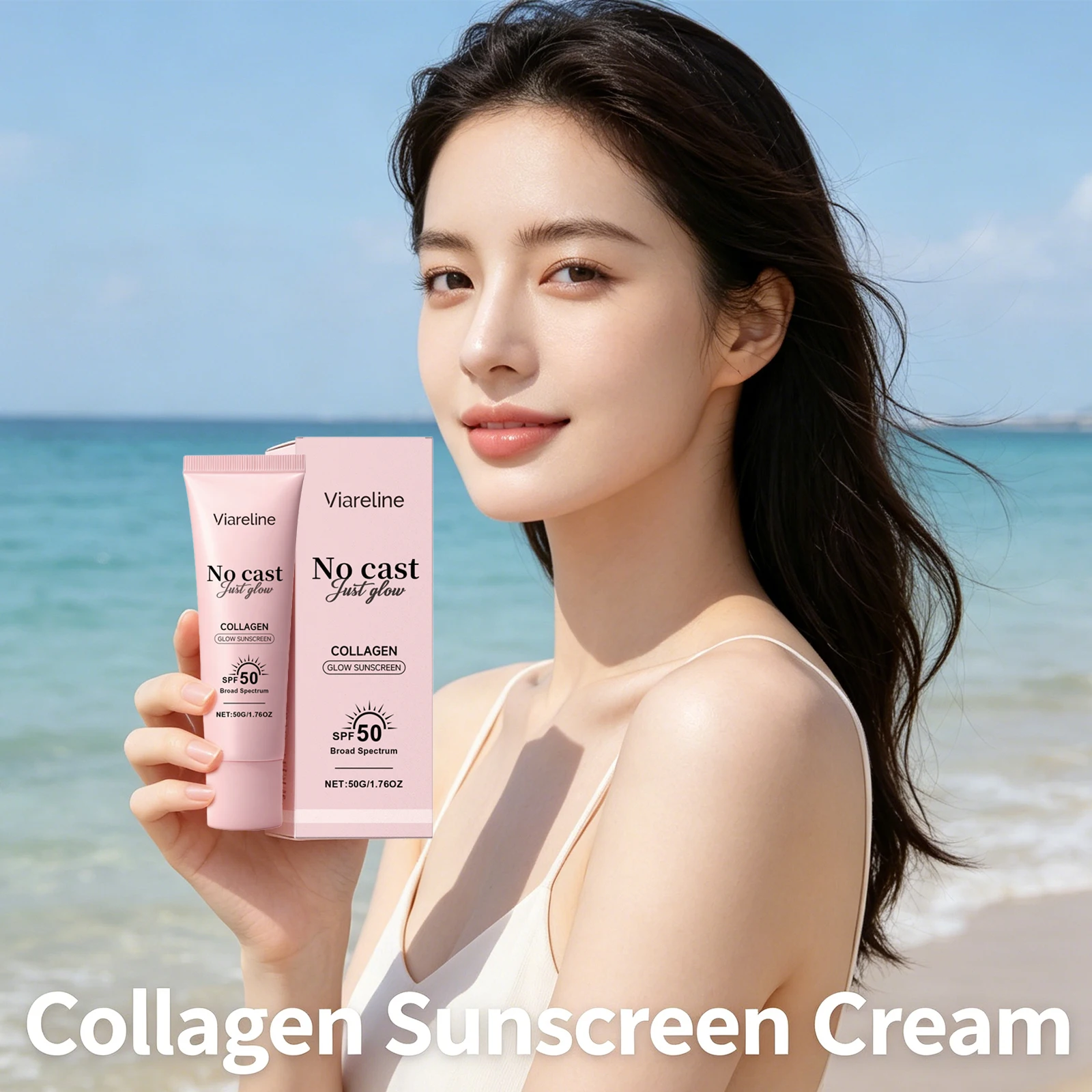Spf 50 Sunscreen - Krim Tabir Surya Kolagen SPF 50+