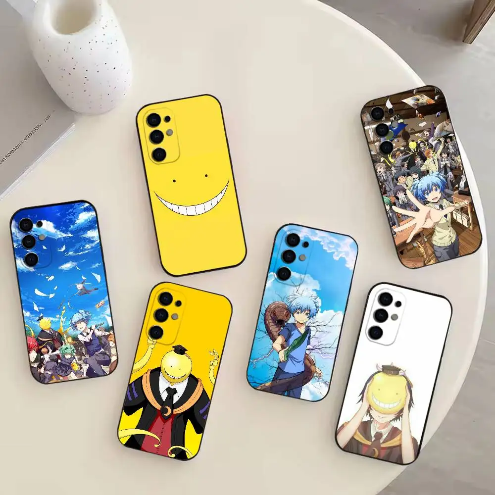 

Anime A-Assassination Classroom-m Phone Case For Samsung S25,S24,S21,S22,S23,S30,Ultra,S20,Plus,Fe,Note,10,9,5G Black Cover