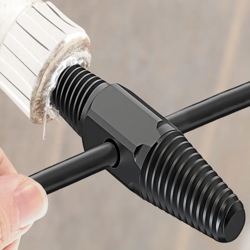 Double Head Wrench Faucet Valve Broken Screw Extractor Set Pipe Remover Tools Damaged Wire Water Pipe Bolt Broken Removal Tool