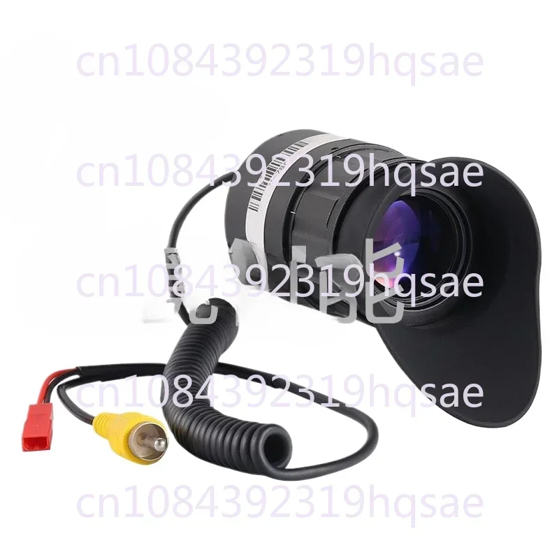 Head-Mounted Large Screen HD Miniature Display CVBs Input External Power Supply