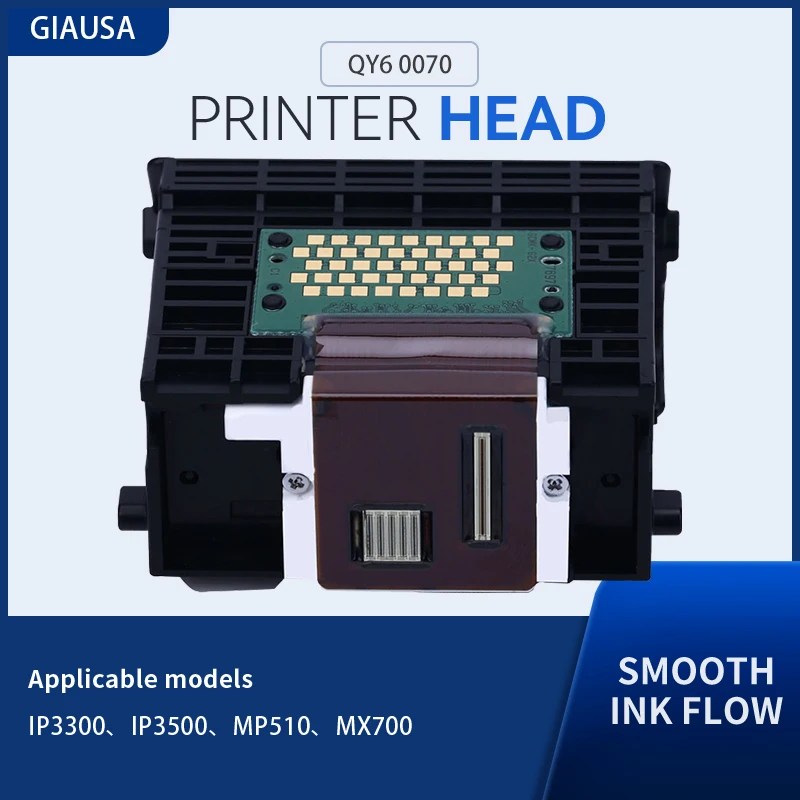 QY6 0070 Printer Head Printhead Print Head For Canon  IP3300 IP3500 MP510 MX700 QY6-0070 Printer Part