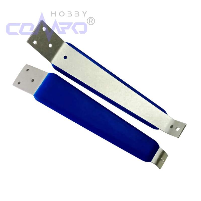 1 paire de train d'aménagers renforcés en alliage d'aluminium L260xH100mm pour pièces d'avions RC avions électriques accessoires de modèle en mousse
