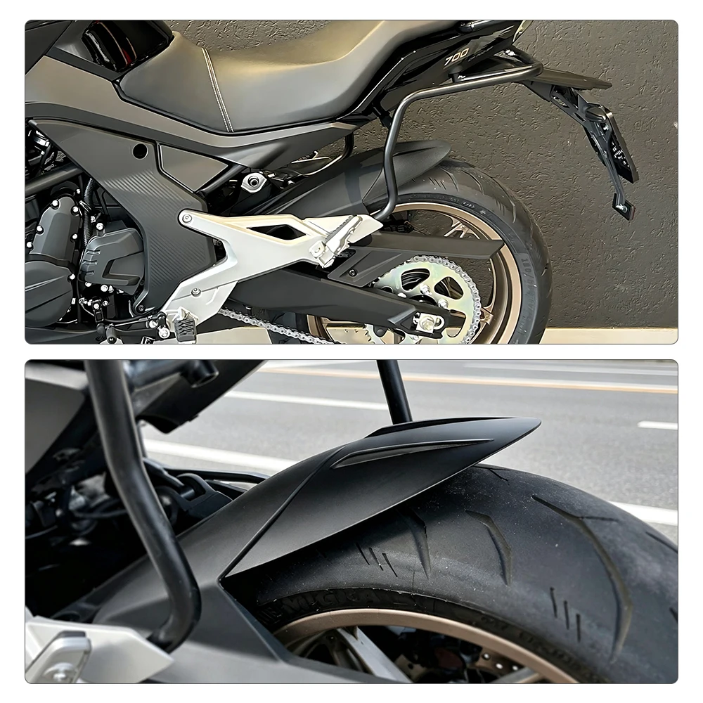 ABS Fender Extender For CFMOTO 700MT 700 MT 700 2023 2024-2026 Motorcycle Accessories Rear Mudguard Extensions Hugger Extend